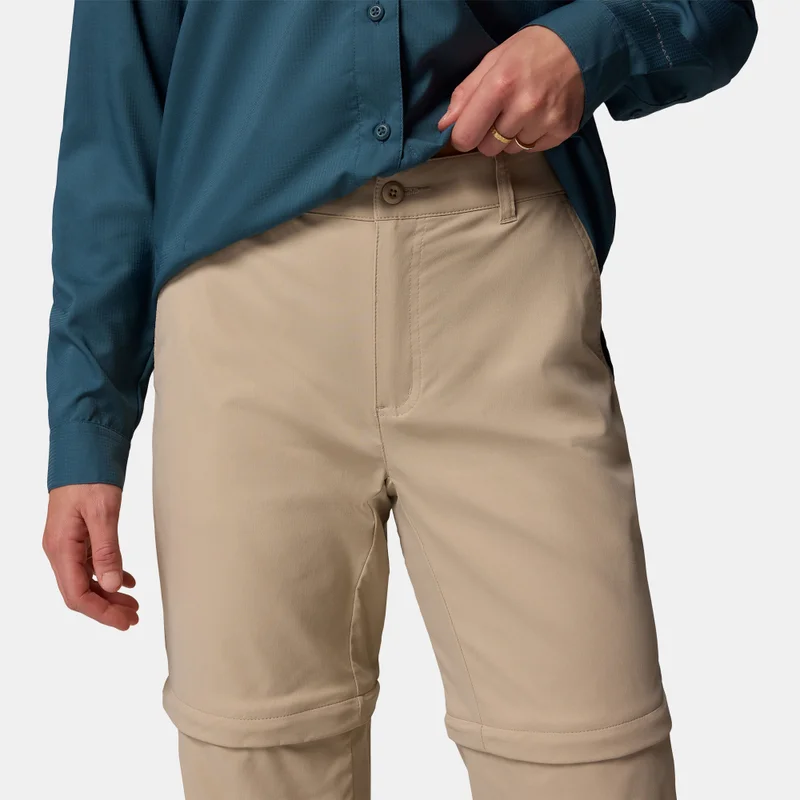 Columbia Beige Women's Leslie Falls Convertible Pants for Women | Best Price UAE